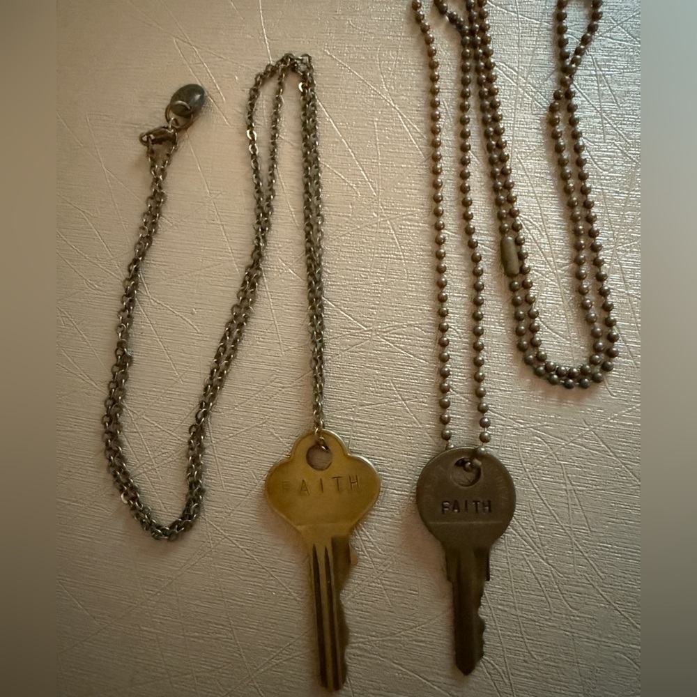 Faith Key Necklaces The Giving Key